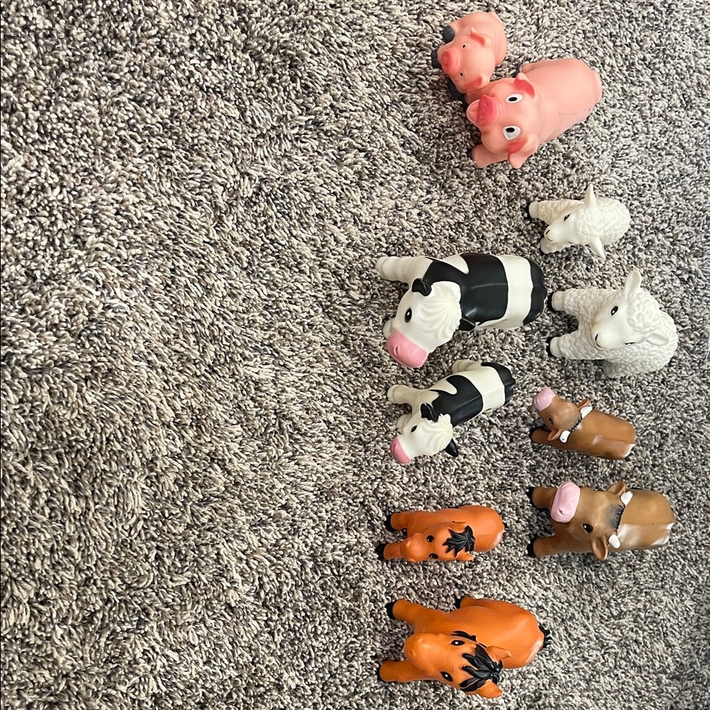 Farm Animal Toy Set